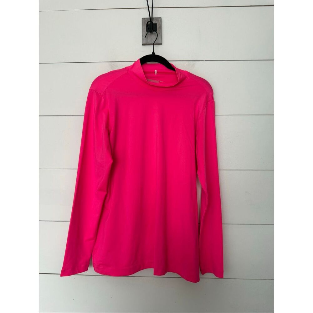 Nike Golf Women’s XL Hot Pink Funnel Neck Pullover Longsleeve